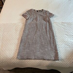 Ann Taylor Houndstooth Dress